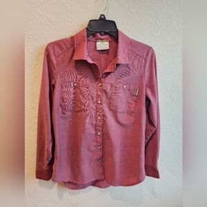Kathmandu Merino Wool Button Down size 8